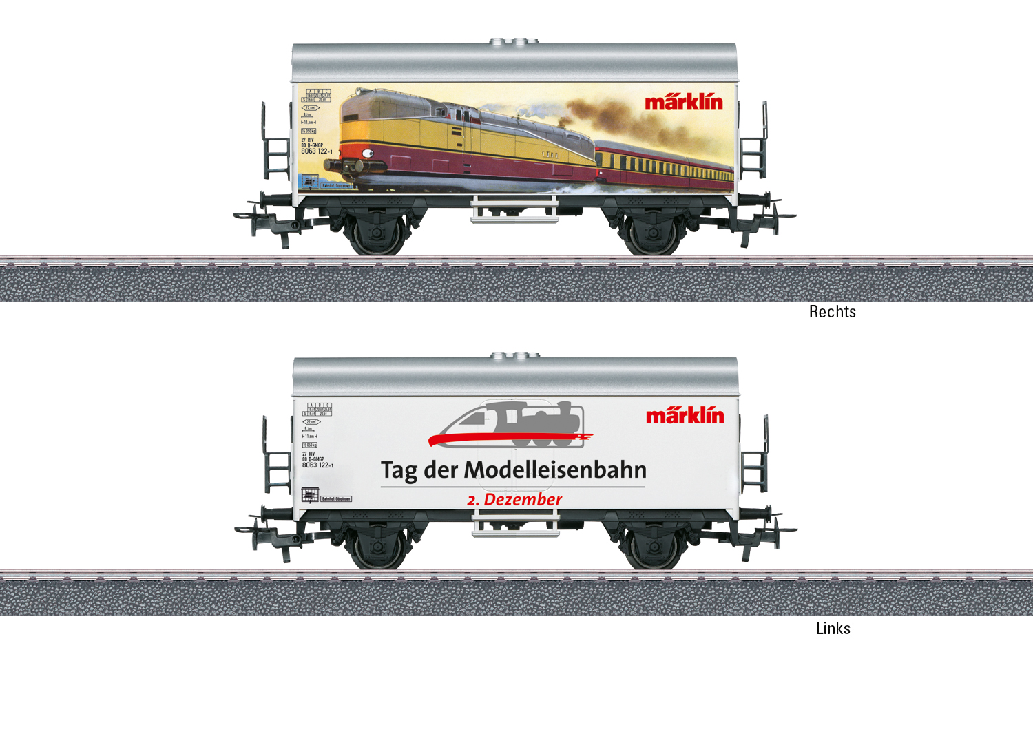 Märklin 44222 H0 Internationale dag van de modelspoorbaan op 2 december 2022