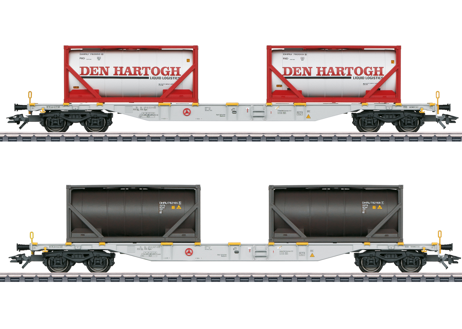 Märklin 47137 H0 Set AAE containerwagens Railion / Den Hartogh