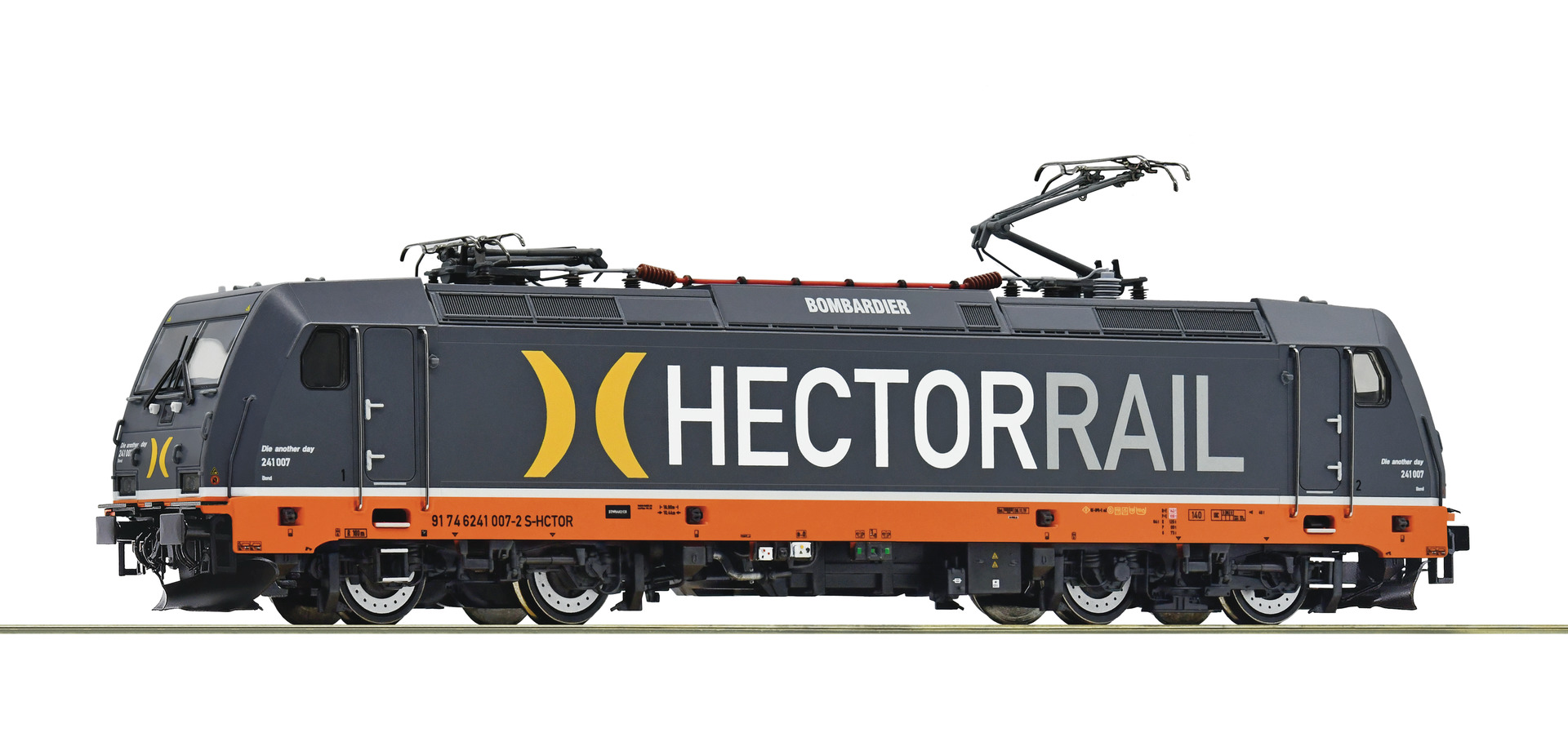 Roco 73947 H0 Hector Rail elektrische locomotief 241 007-2, DC dss