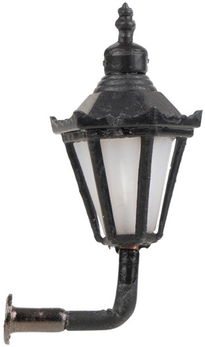 Faller 180111 H0 LED-wandlampen, zeskantige lantaarn met kroon, 3 stuks