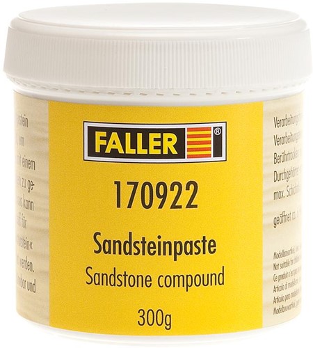 Faller 170922 Natuursteen, Steenpasta, granietgrijs, 300 gram