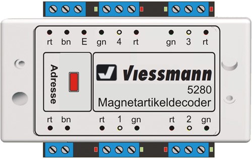 Viessmann 5280 Multiprotocol schakel- en wisseldecoder