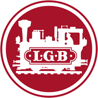 LGB modeltreinen en rails