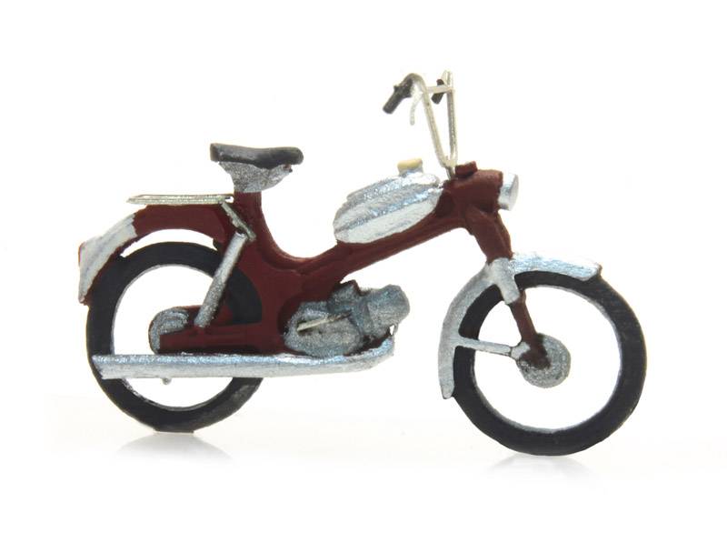 Artitec 387.266 H0 Rode Puch brommer