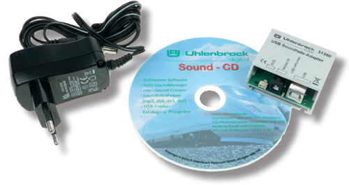 Uhlenbrock 31080 USB IntelliSound laadadapter