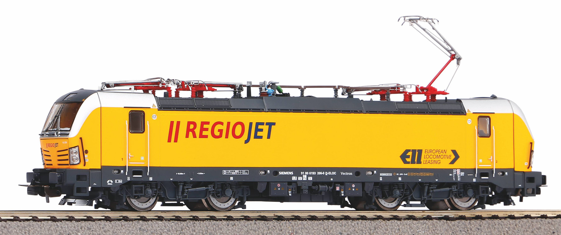 Piko 59591 H0 Regiojet elektrische locomotief BR 193, DC dss