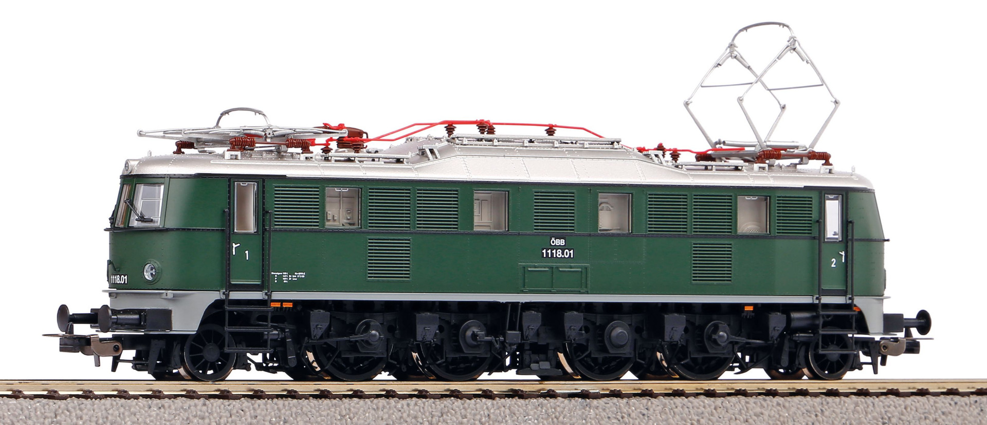 Piko 51874 H0 ÖBB elektrische locomotief BR 1118 groen, DC sound