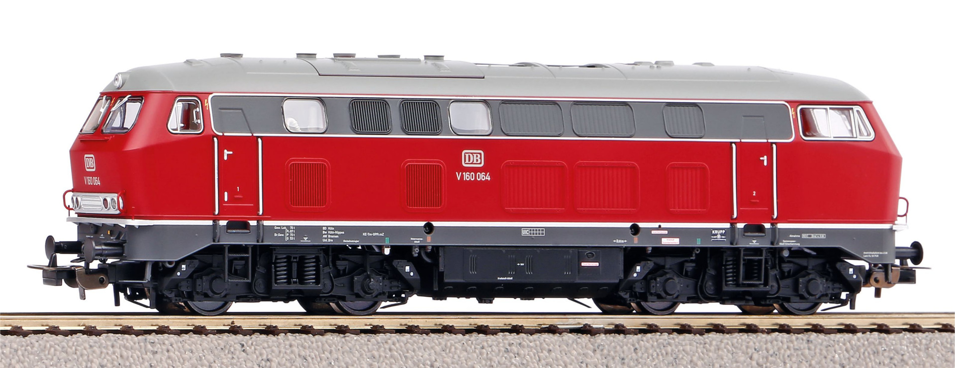 Piko 52407 H0 DB diesellocomotief V 160, AC sound