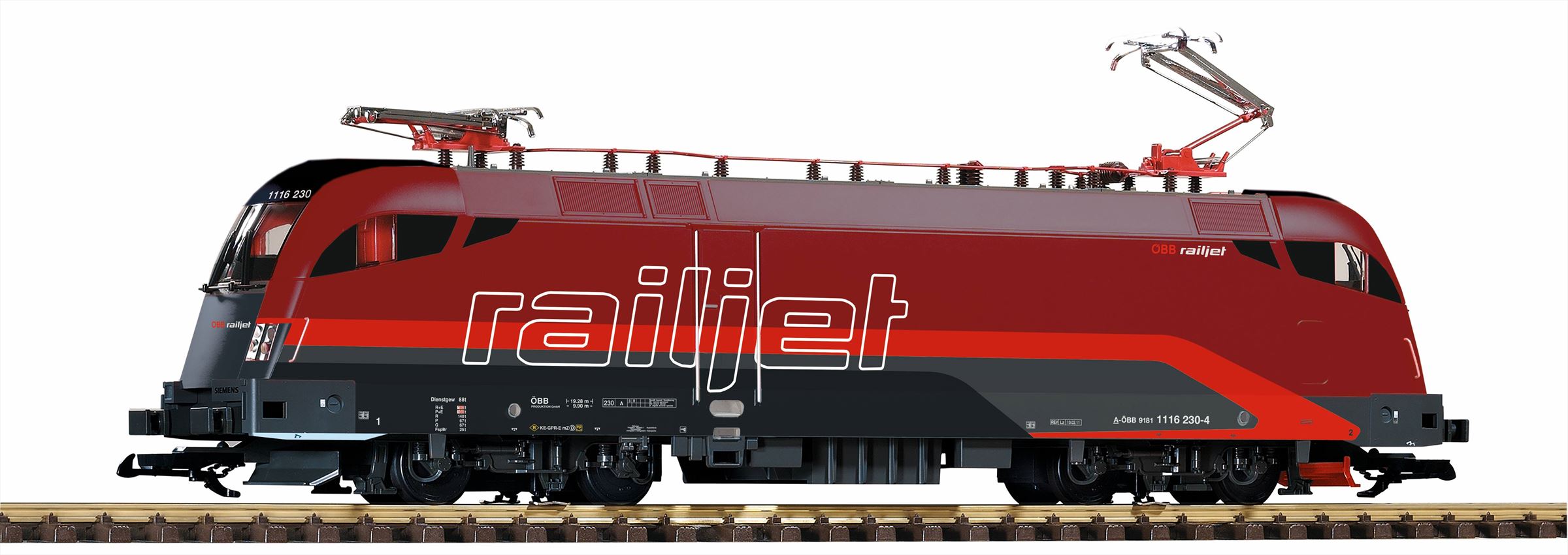 Piko 37400 G Elektrische locomotief ÖBB 1116 RailJet