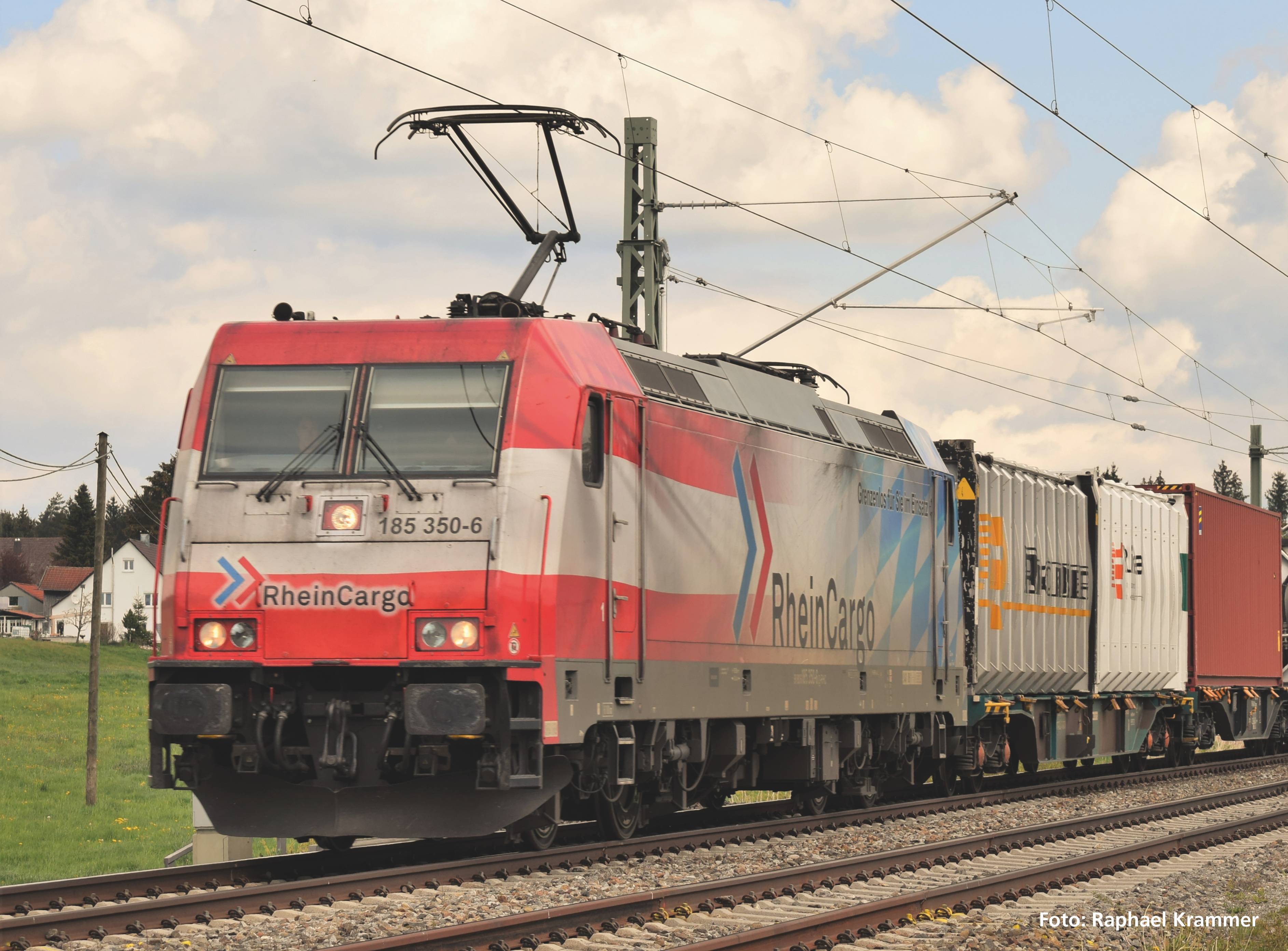 Piko 59064 H0 Grenzenlos RheinCargo elektrische locomotief BR 185.2, DC