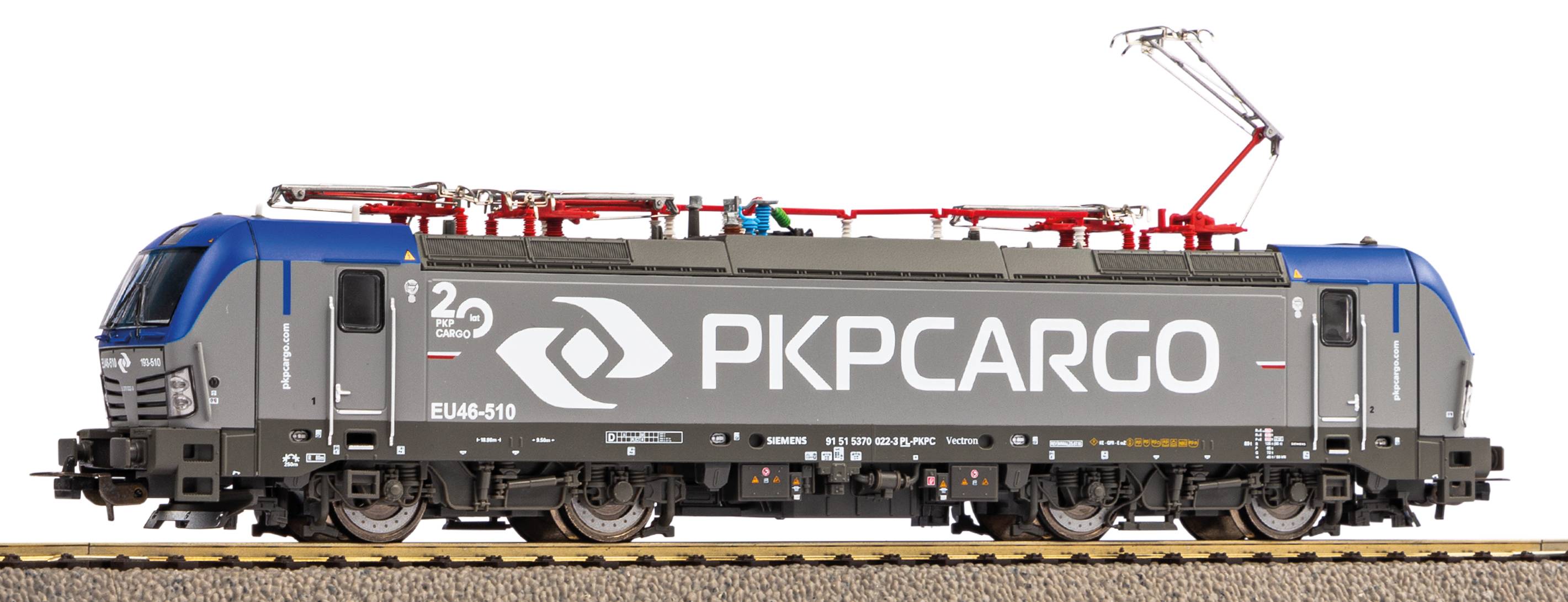 Piko 59593 H0 PKP Cargo elektrische locomotief EU46 Vectron, DC