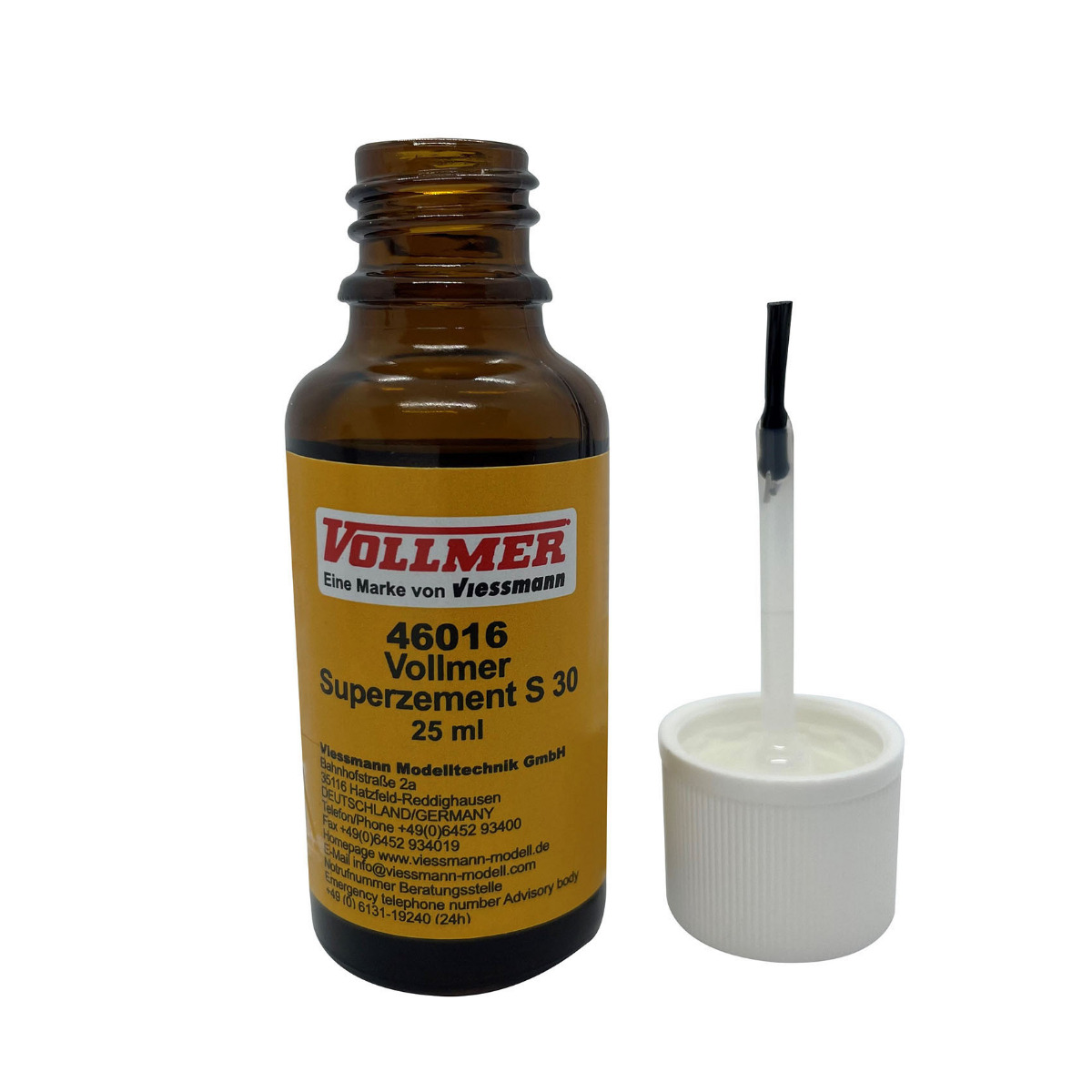 Vollmer 46016 Super plasticlijm S30, 25 ml
