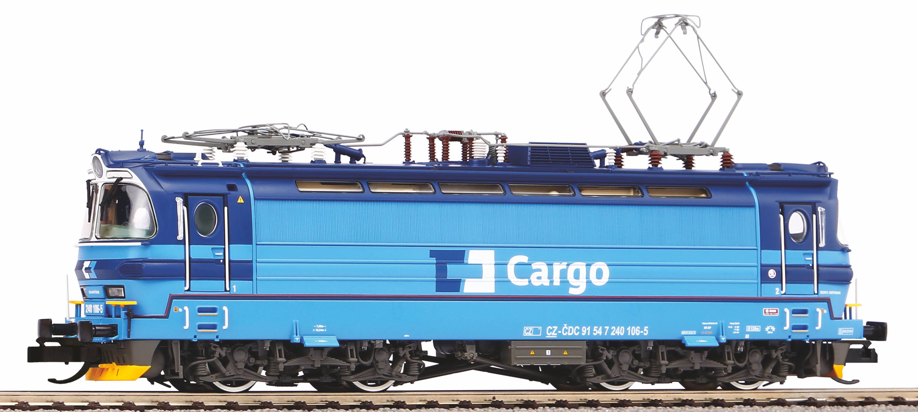 Piko 47542 TT Elektrische locomotief BR 240 CD Cargo VI + DSS Next18