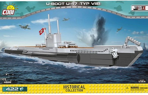 Cobi 4828 HC WWII U-Boot U-47 VIIB / schaal 1:144