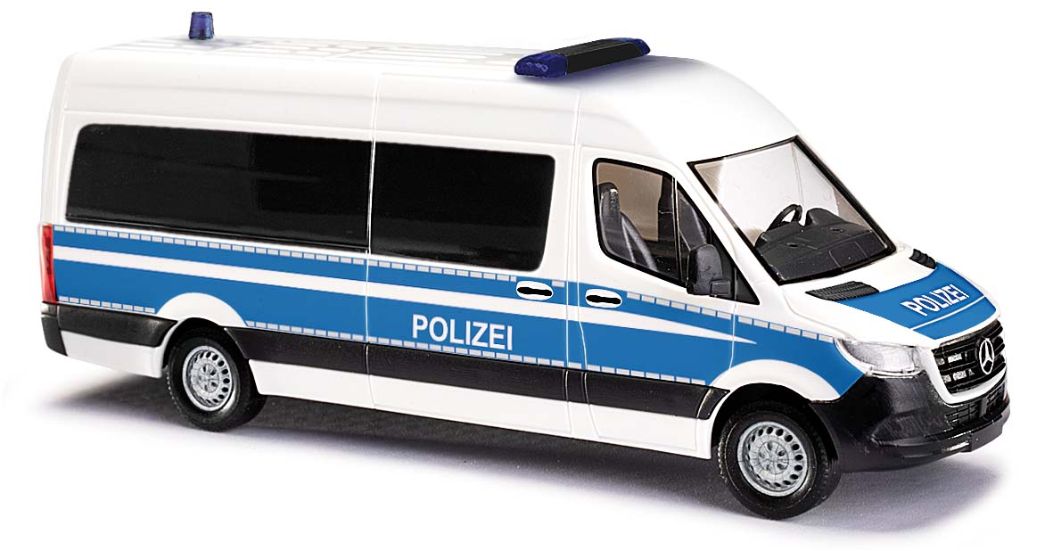 Busch - Mb Sprinter Polizei Hamburg (3/20) * - BA52606 - modelbouwsets, hobbybouwspeelgoed voor kinderen, modelverf en accessoires