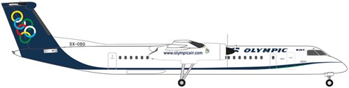 Herpa 536080 1:500 Bombardier Q400 Olympic Air