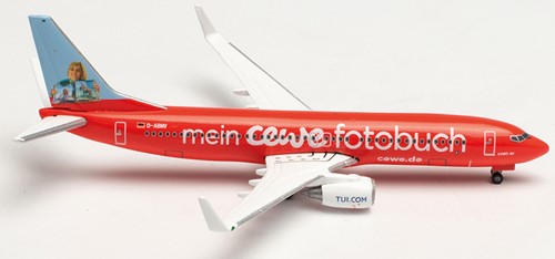 Herpa 536134 1:500 Boeing 737-800 TUIfly Cewe Fotobuch