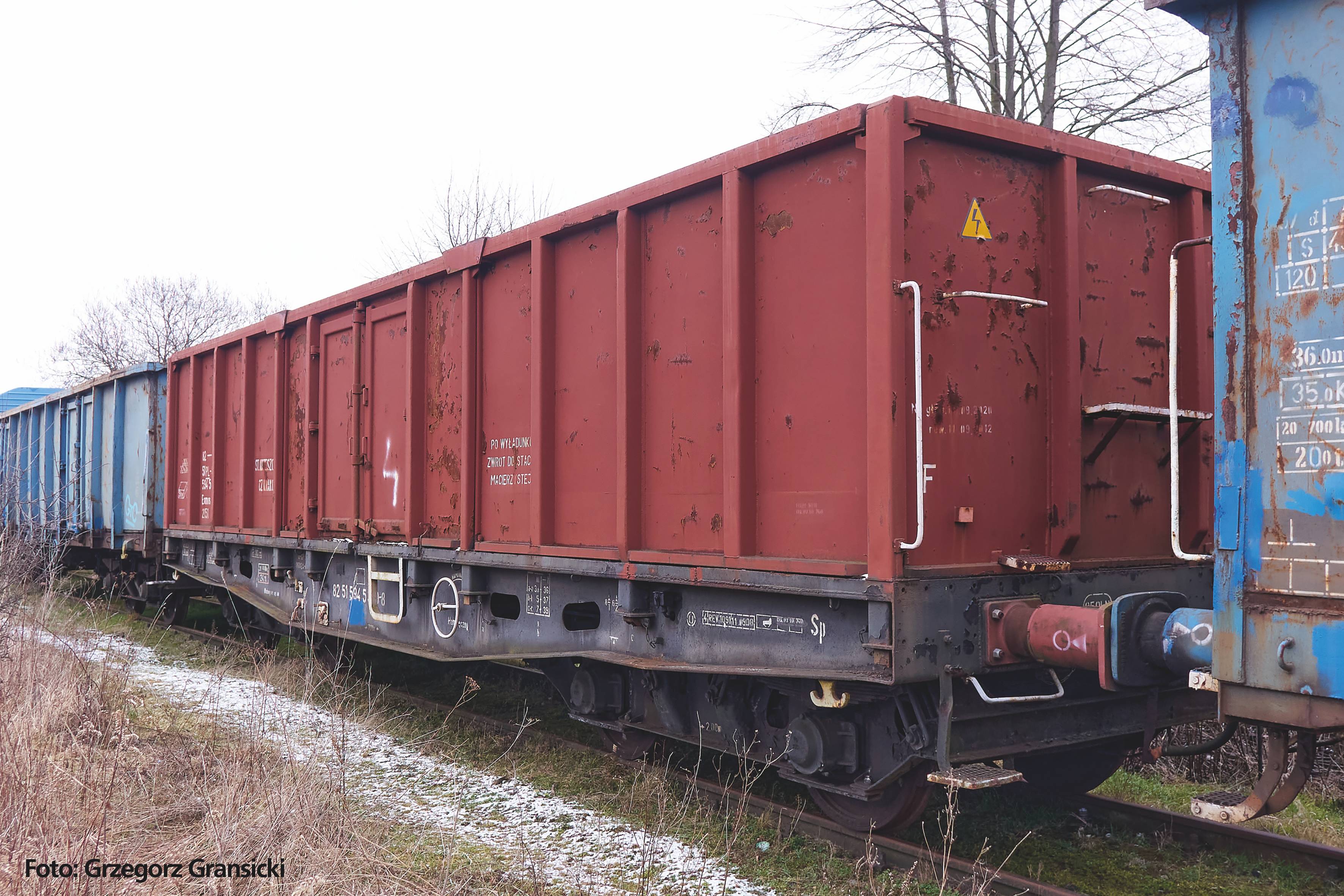 Piko 58272 H0 2er Set Offener Güterwg. 401Zk PKP VI