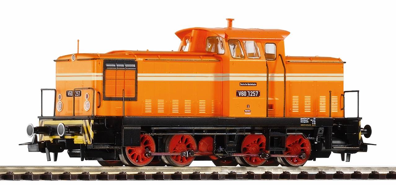 Piko 59438 H0 Diesellocomotief/Sound V 60 DR III + 8pol. Dec.