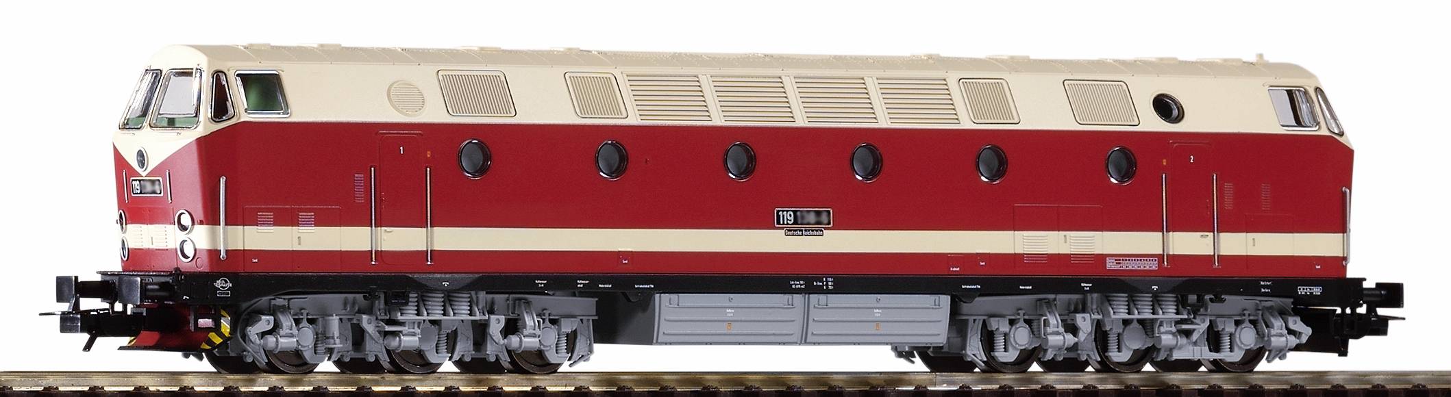 Piko 59942 H0 Diesellocomotief BR 119 DR IV Licht unten + DSS 8pol.