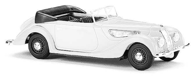 Busch - Bausatz: Bmw 327 Cabrio 1938 (3/21) * - BA60207 - modelbouwsets, hobbybouwspeelgoed voor kinderen, modelverf en accessoires