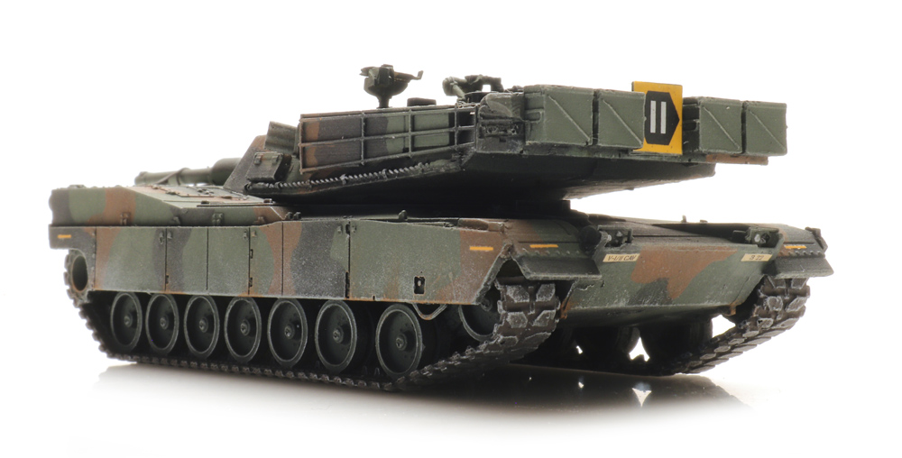 Artitec 6870140 H0 US M1A1 Abrams, NATO camo Train load
