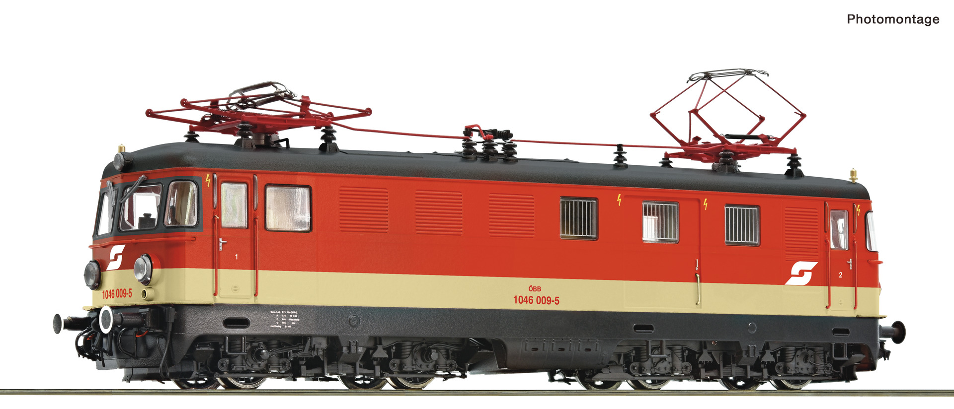 Roco 70292 H0 Elektrische locomotief 1046 ÖBB valou. DC-Snd.