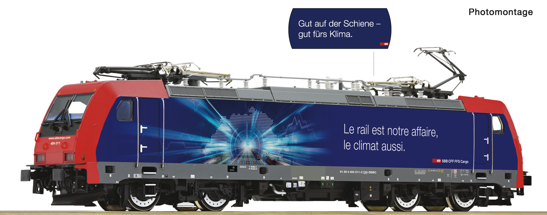 Roco 70649 H0 Elektrische locomotief Re 484 SBB Cargo