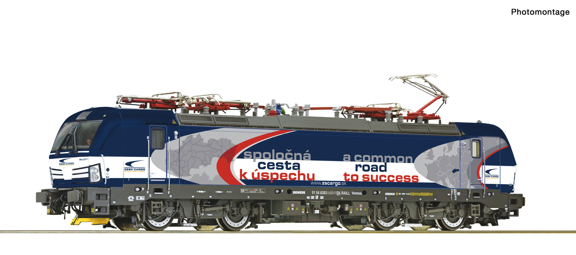 Roco 70687 H0 Elektrische locomotief BR 383 ZSSK Cargo
