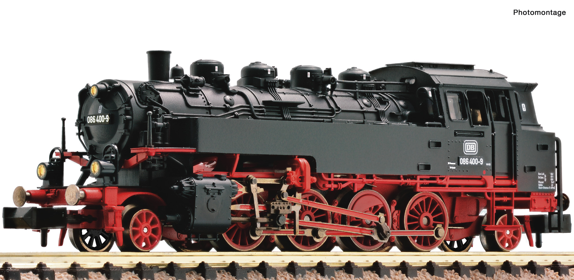 Fleischmann 708604 N Stoomlocomotief BR 086 DB