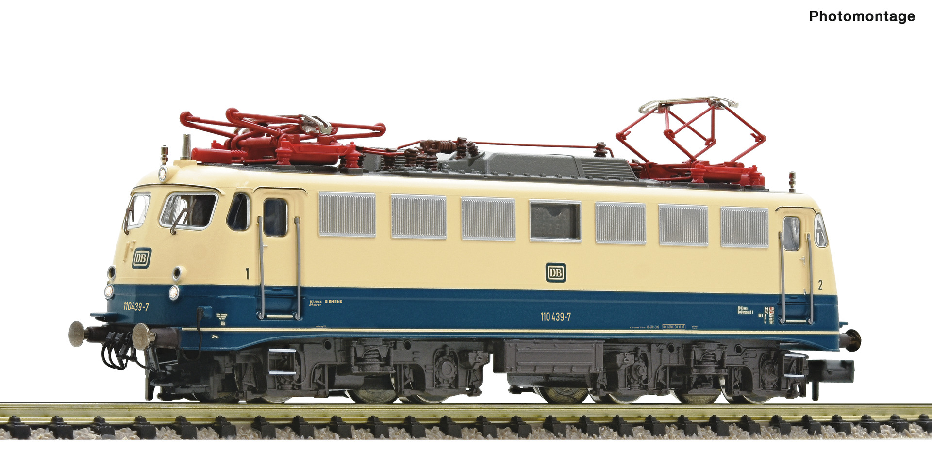 Fleischmann 733811 N Elektrische locomotief BR 110 oz/bg.