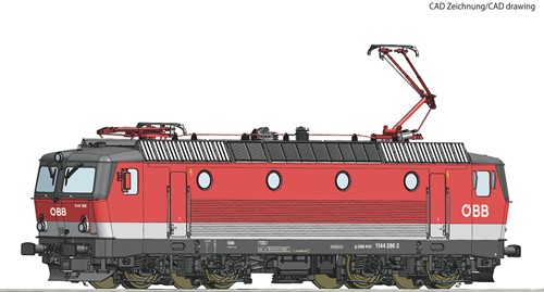 Roco 73547 H0 ÖBB elektrische locomotief Rh 1144, DC sound