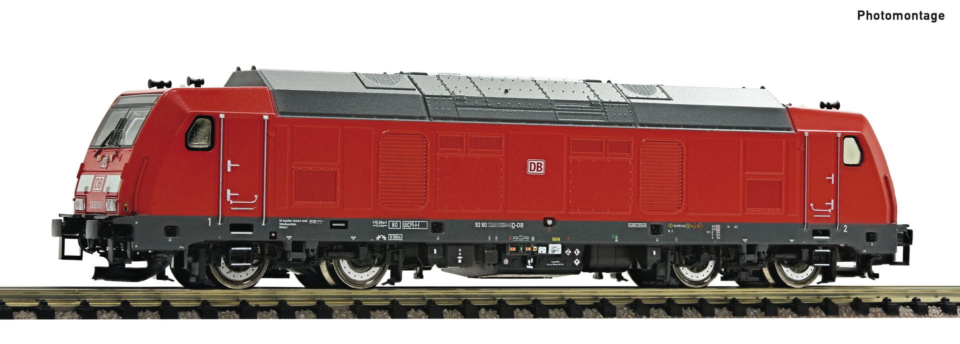 Fleischmann 7370010 N Diesellocomotief BR 245 DB-AG Snd.