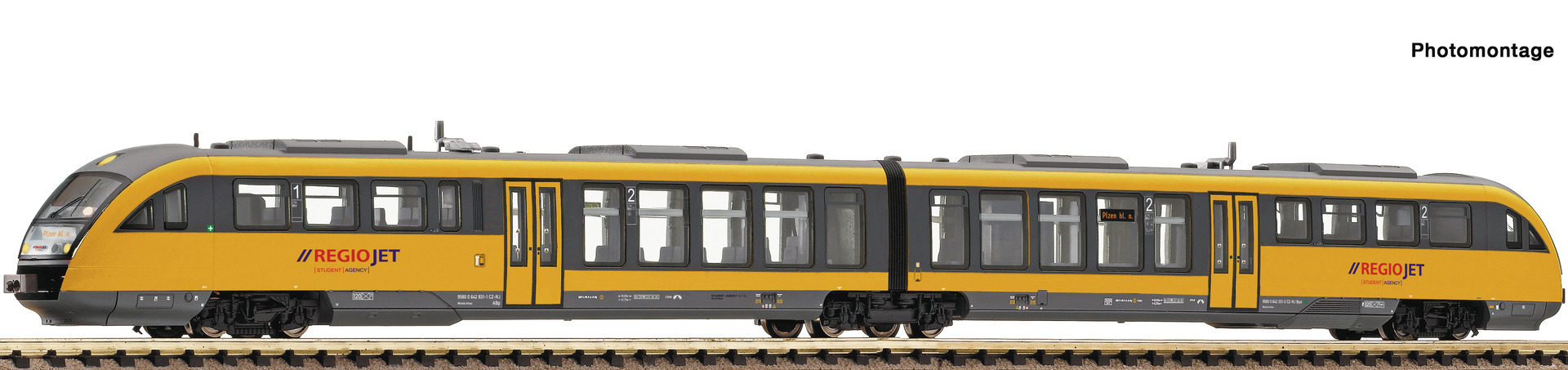 Fleischmann 742011 N Dieseltriebzug. Desiro RJ