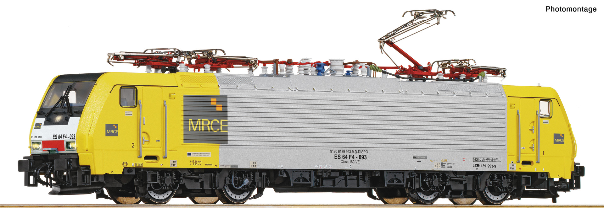 Roco 7510019 H0 Elektrische locomotief BR 189 MRCE Snd.