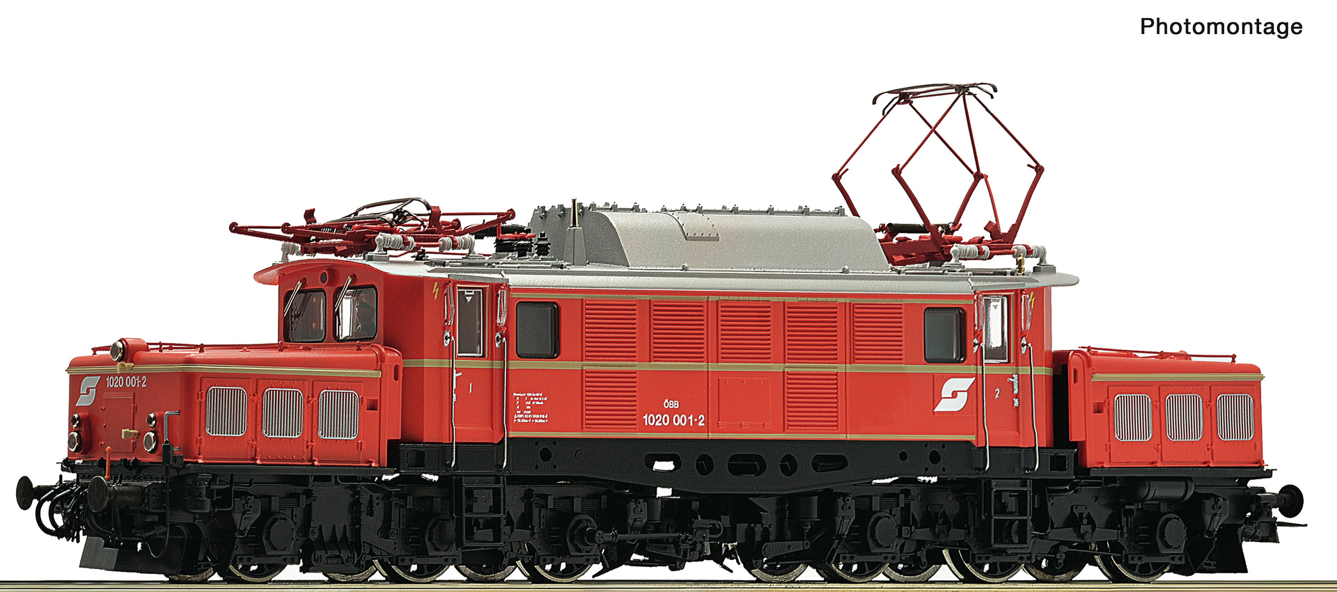 Roco 7520009 H0 Elektrische locomotief Rh 1020 ÖBB AC-Snd.