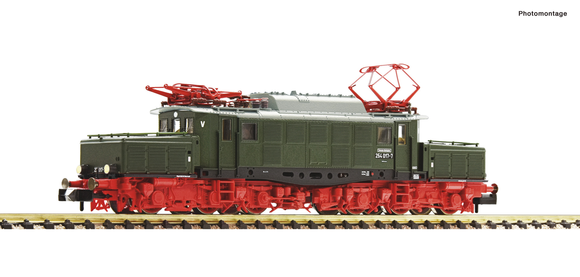 Fleischmann 7560004 N Elektrische locomotief BR 254, DR