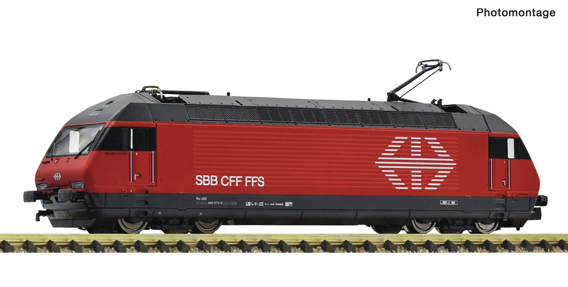 Fleischmann 7560012 N Elektrische locomotief Re 460 SBB