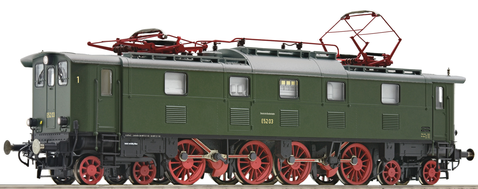 Roco 78063 H0 Elektrische locomotief BR E52 DB, AC sound