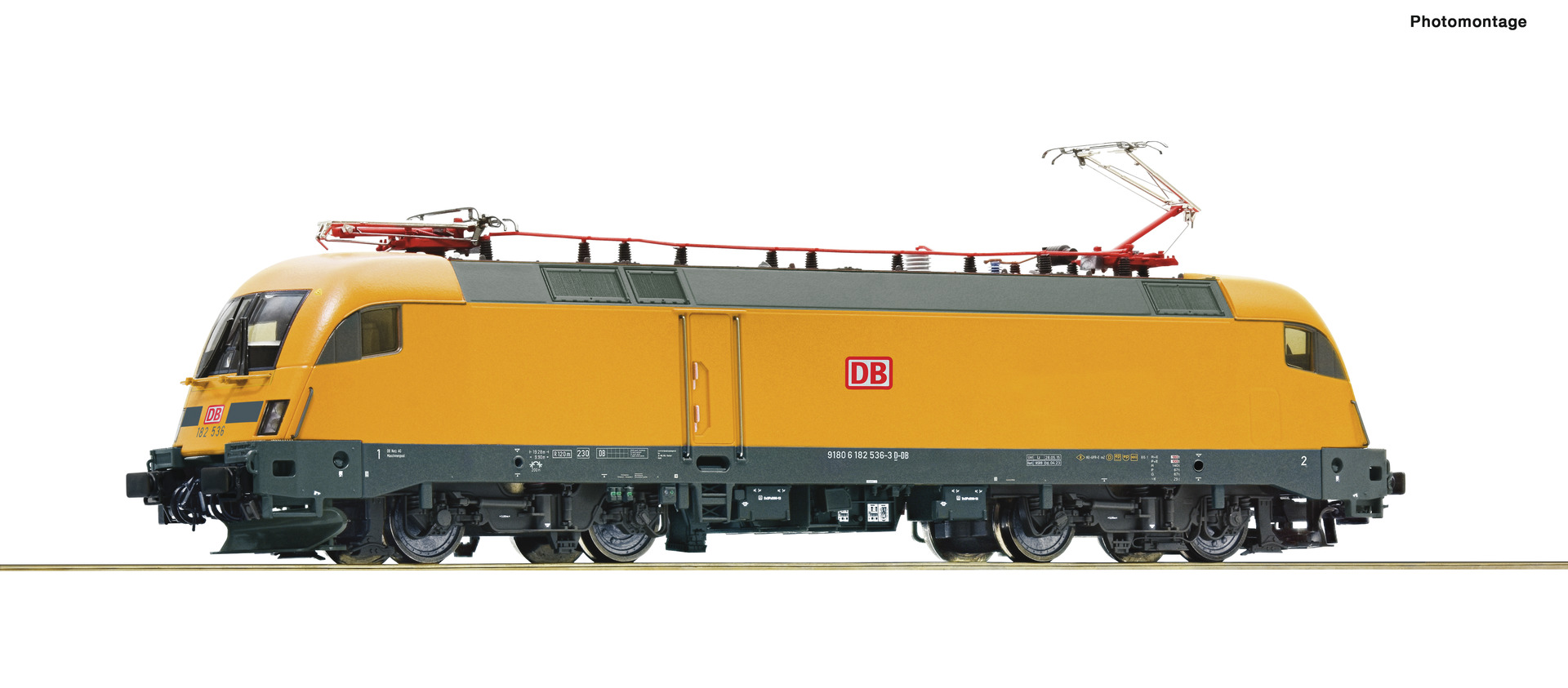 Roco 78529 H0 Elektrische locomotief 182 536 DB Netz AC-Snd.