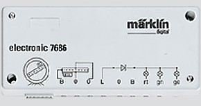 Märklin 7687 H0 Digital-ombouwset voor draaischijf 7286