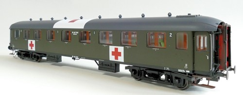 Exact-Train 10038 H0 NS rijtuig AB7540 Rode Kruis