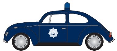 Herpa 947862 H0 VW Kever Politie (NL)