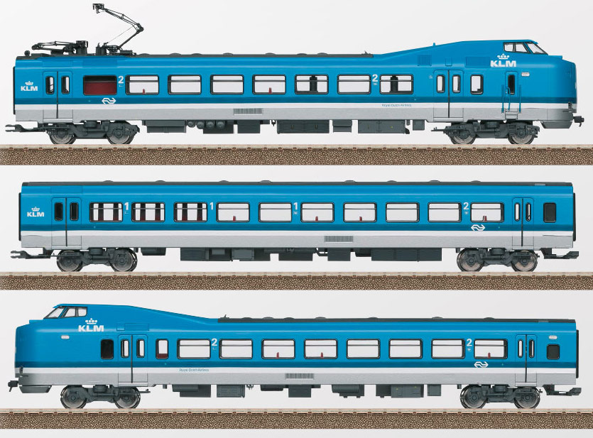 Trix 22396 H0 Elektrisch NS treinstel serie ICM-1 "Koploper" KLM