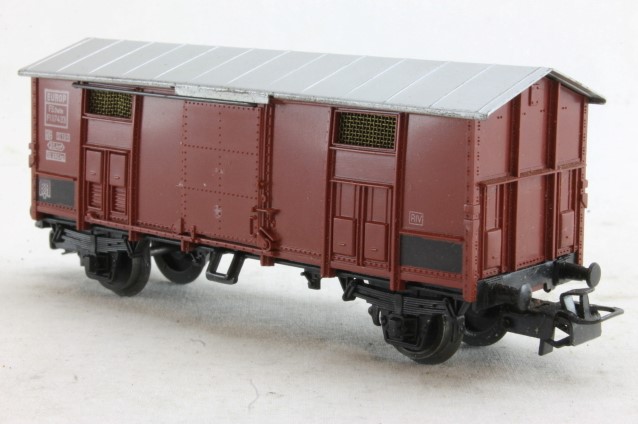 Märklin 4550, wagon couvert gris FS BO