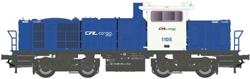 Mehano 90552 H0 CFL Cargo dieselloc Vossloh G1000 BB, DC sound