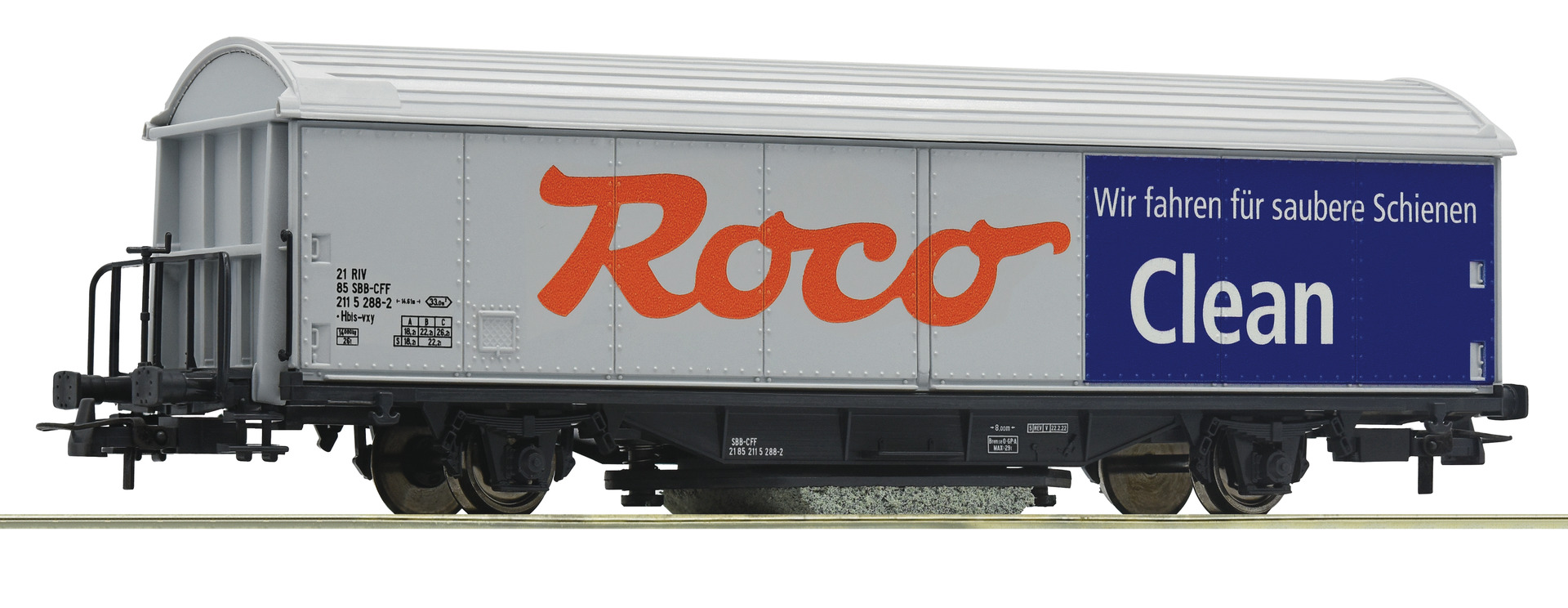 Roco 46400 H0 ROCO-CLEAN reinigingswagen