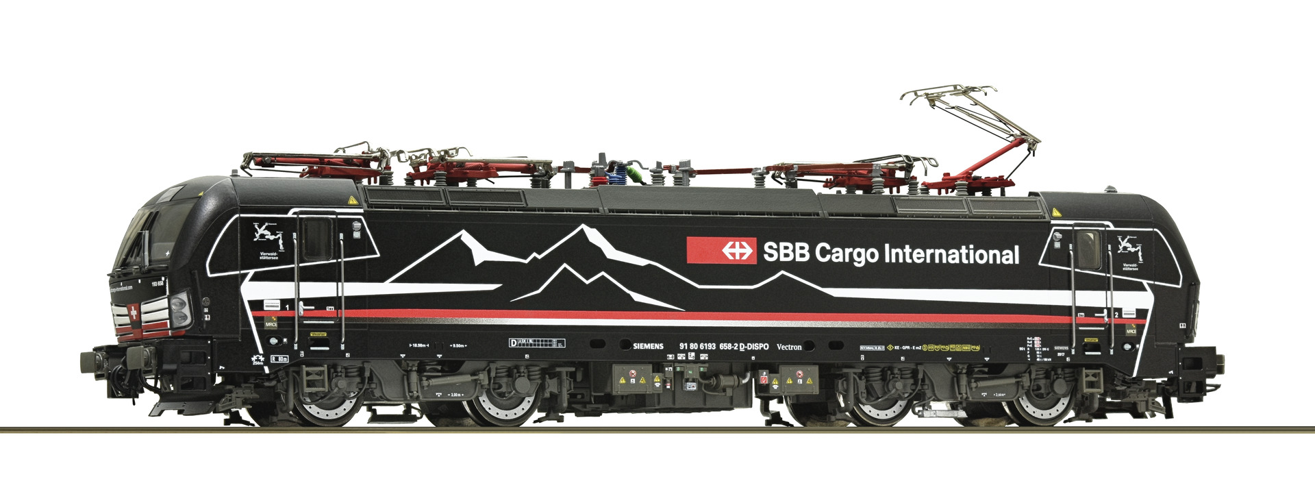 Roco 78727 H0 SBB Cargo elektrische locomotief 193 658, AC sound