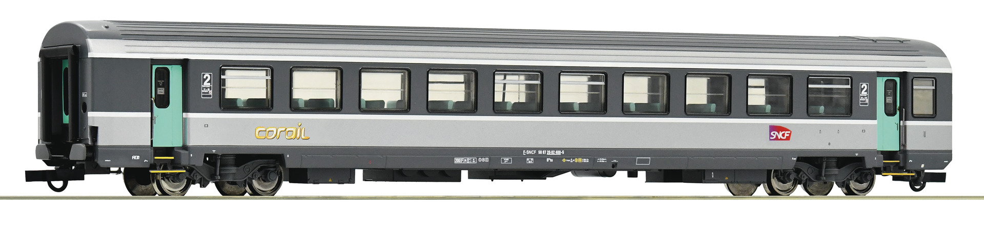 Roco 74541 H0 SNCF Corailrijtuig 2e klas B10tu