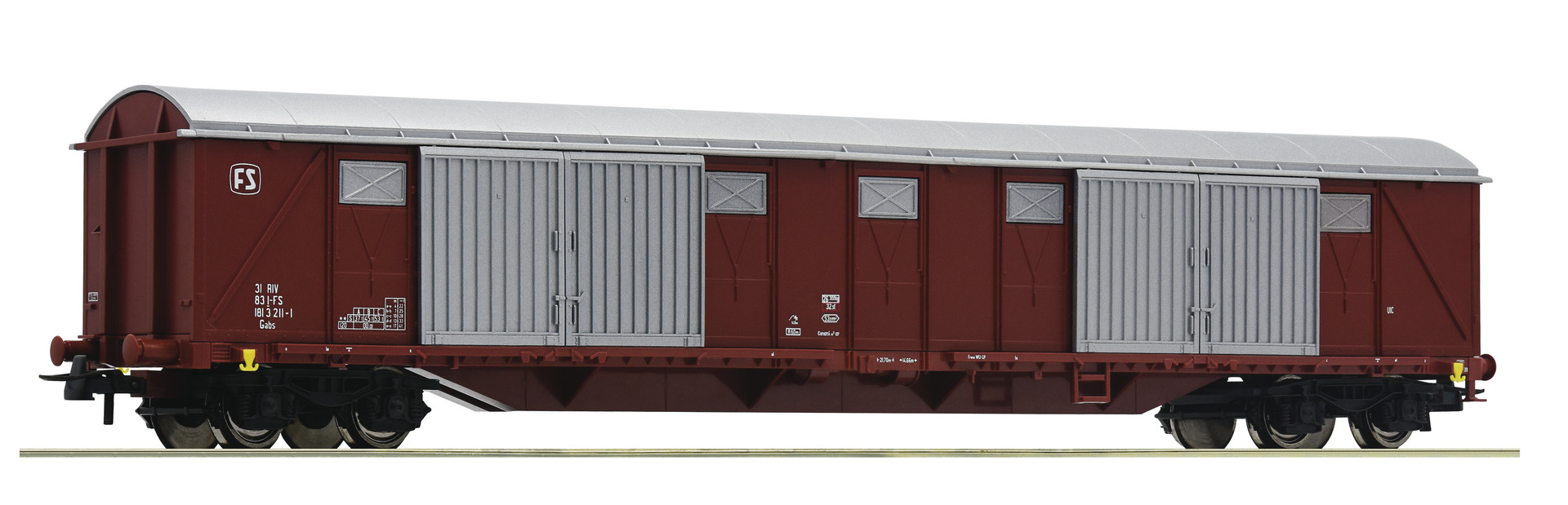 Roco 76496 H0 FS 4-assige gesloten goederenwagen